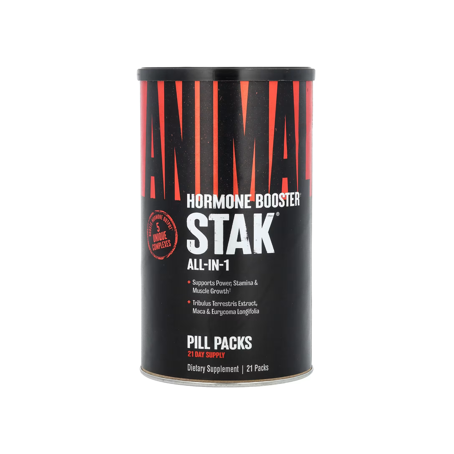 Animal Stak Hormone Booster All-In-1 Pill Packs – Testosteron & Hormon Desteği 21 Packs
