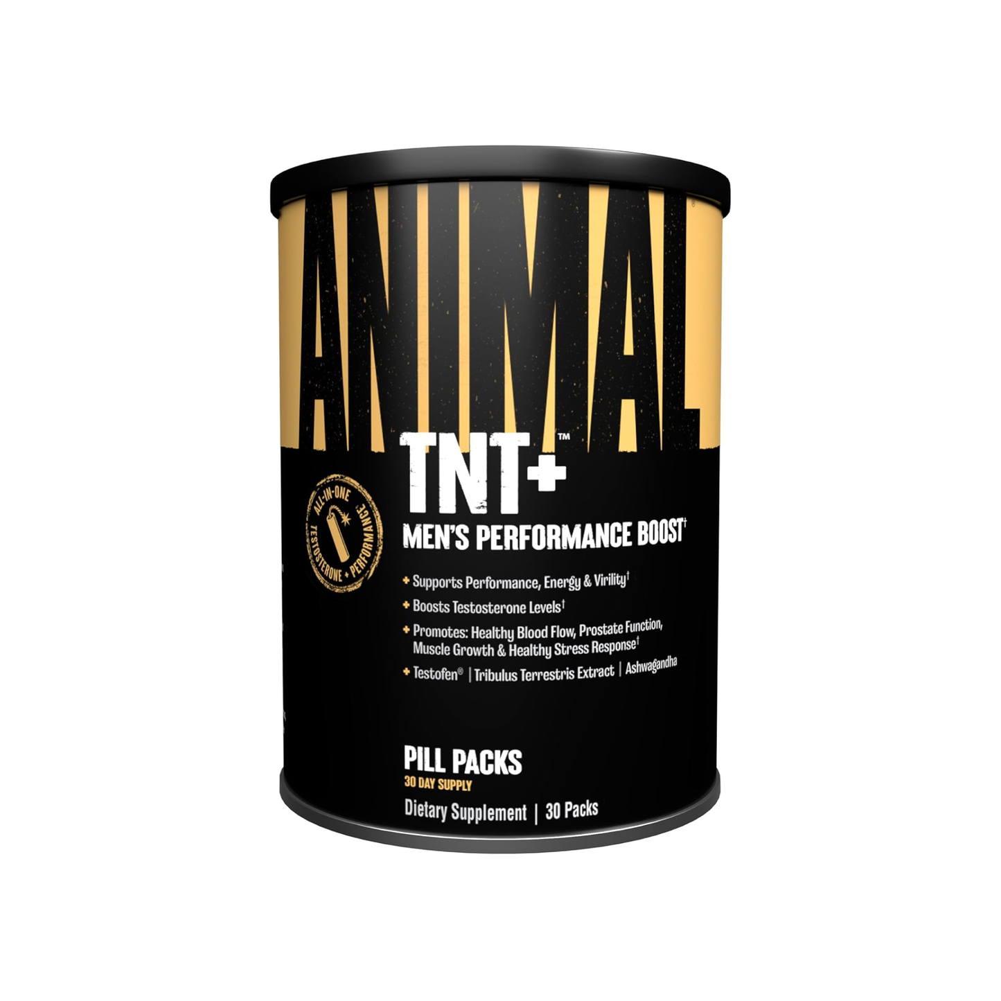 Animal TNT+  Testosteron & Enerji Desteği Erkeklere Özel 30 Packs
