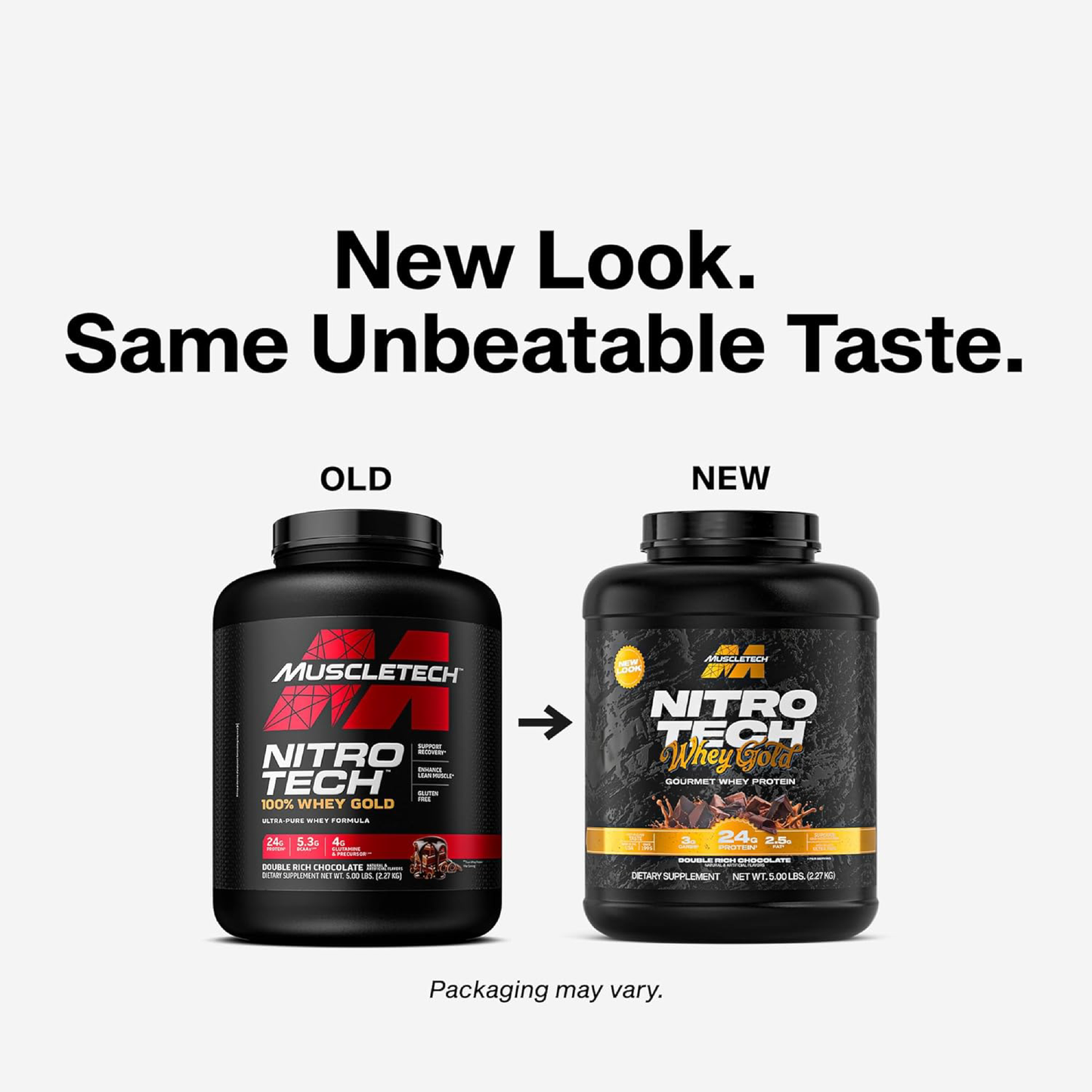 MuscleTech Nitro-Tech 100% Whey Gold Protein Tozu