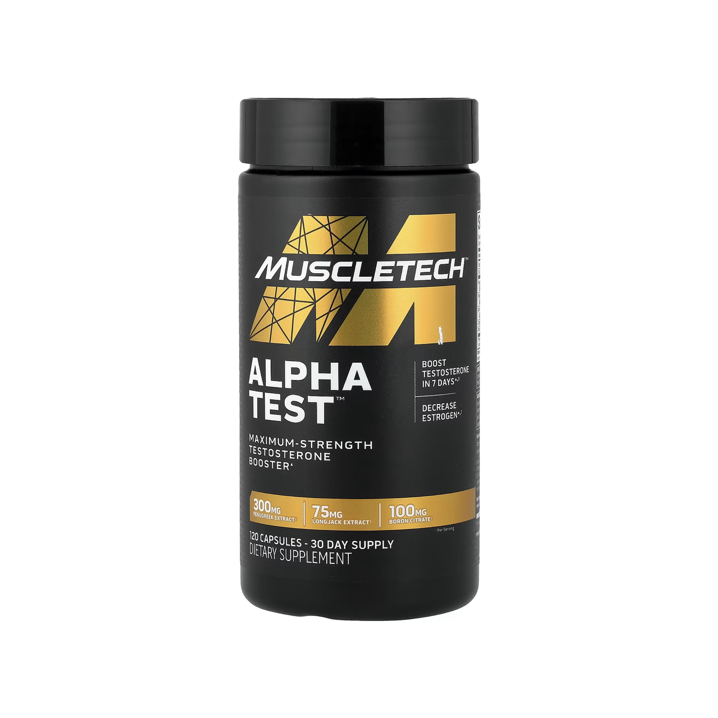 MuscleTech, AlphaTest™ Testosteron Takviyesi Capsules Formül
