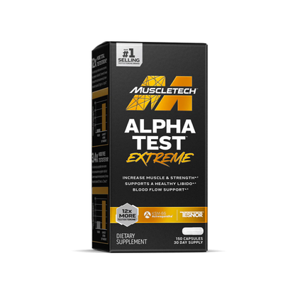 MuscleTech, AlphaTest™ Extreme, 12X Testosteron Destekleyici