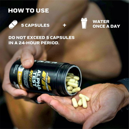 MuscleTech, AlphaTest™ Extreme, 12X Testosteron Destekleyici