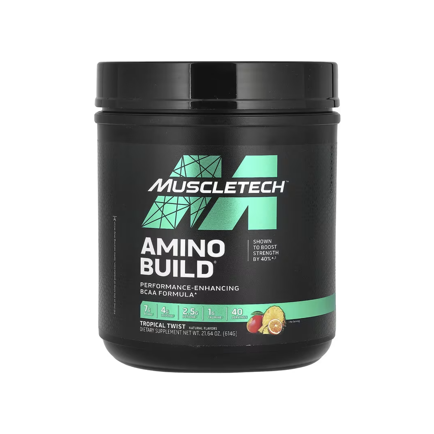 MuscleTech, Amino Build |Yüksek BCAA & Elektrolit Formülü 20.92 oz (593 g)