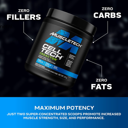 MuscleTech, Cell-Tech™ Creactor®, Unflavored, 8.47 oz (240 g)