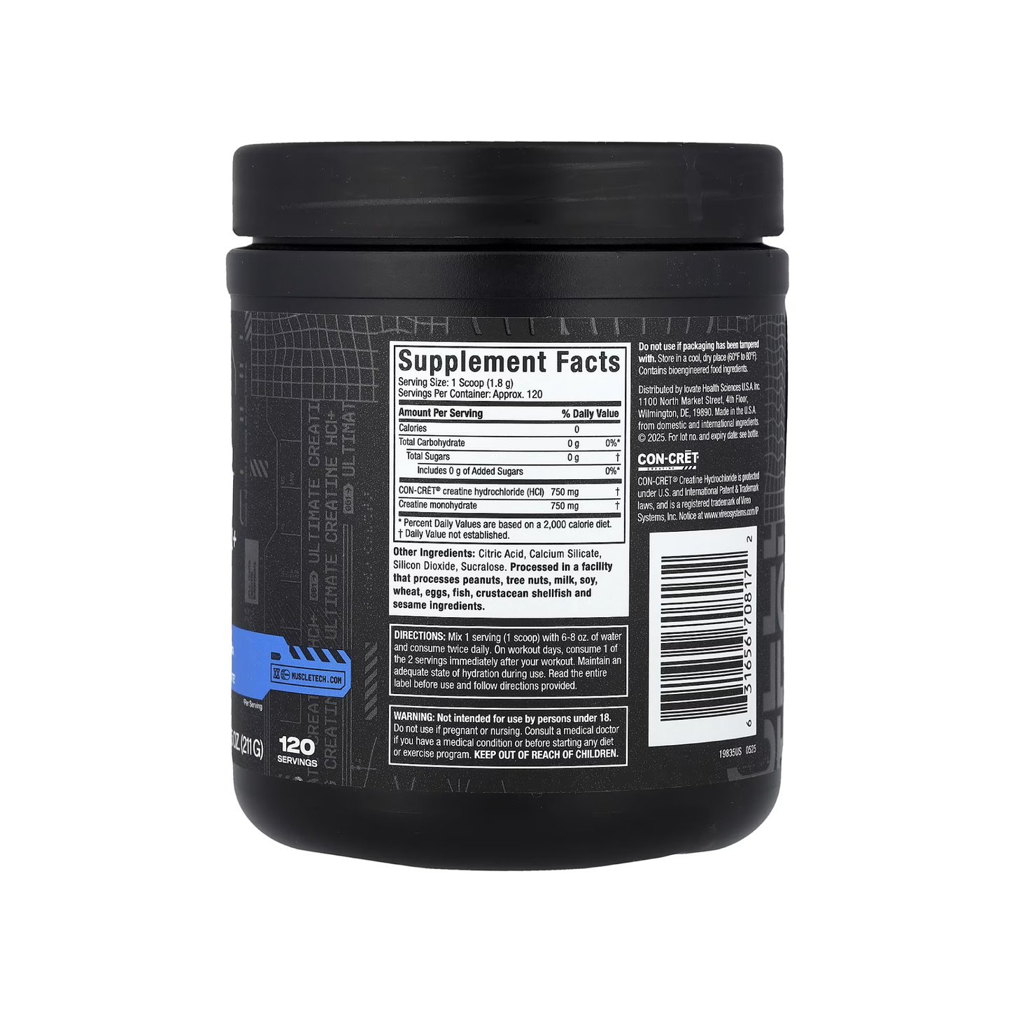 MuscleTech, Cell-Tech™ Creactor®, Unflavored, 8.47 oz (240 g)