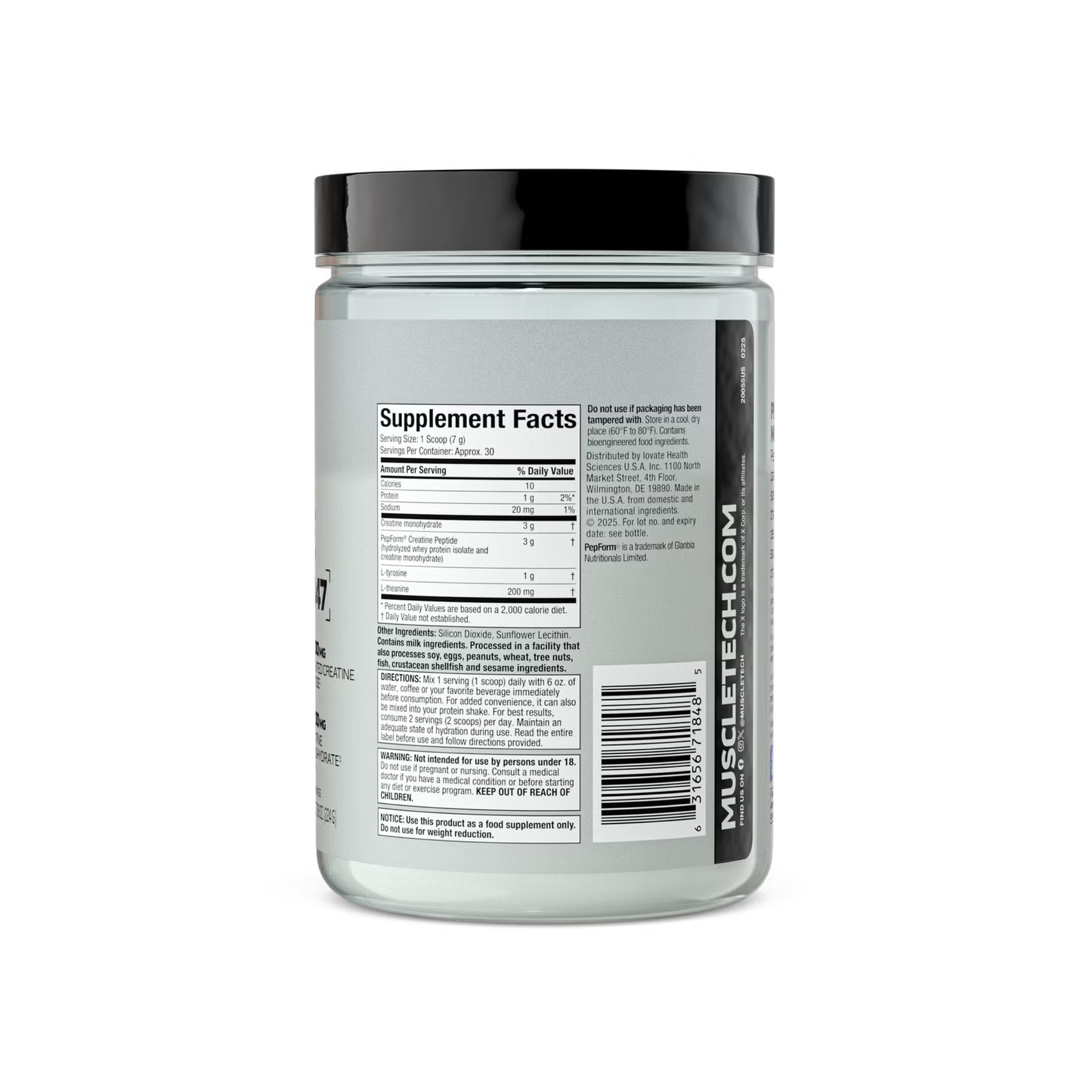 MuscleTech Creatine Peptide 447 – İleri Seviye Kreatin 30 Servis (224g)