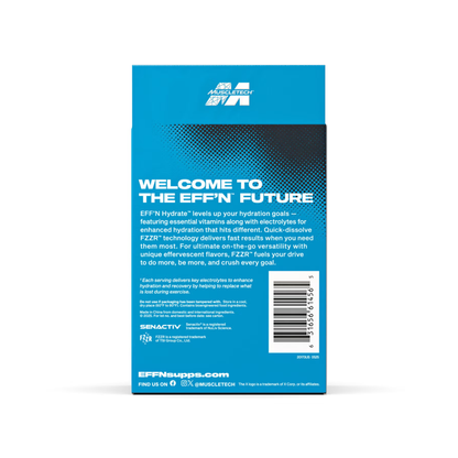 MuscleTech Eff’n Hydrate - Elektrolit ve Hidratasyon Desteği(20 Servings)