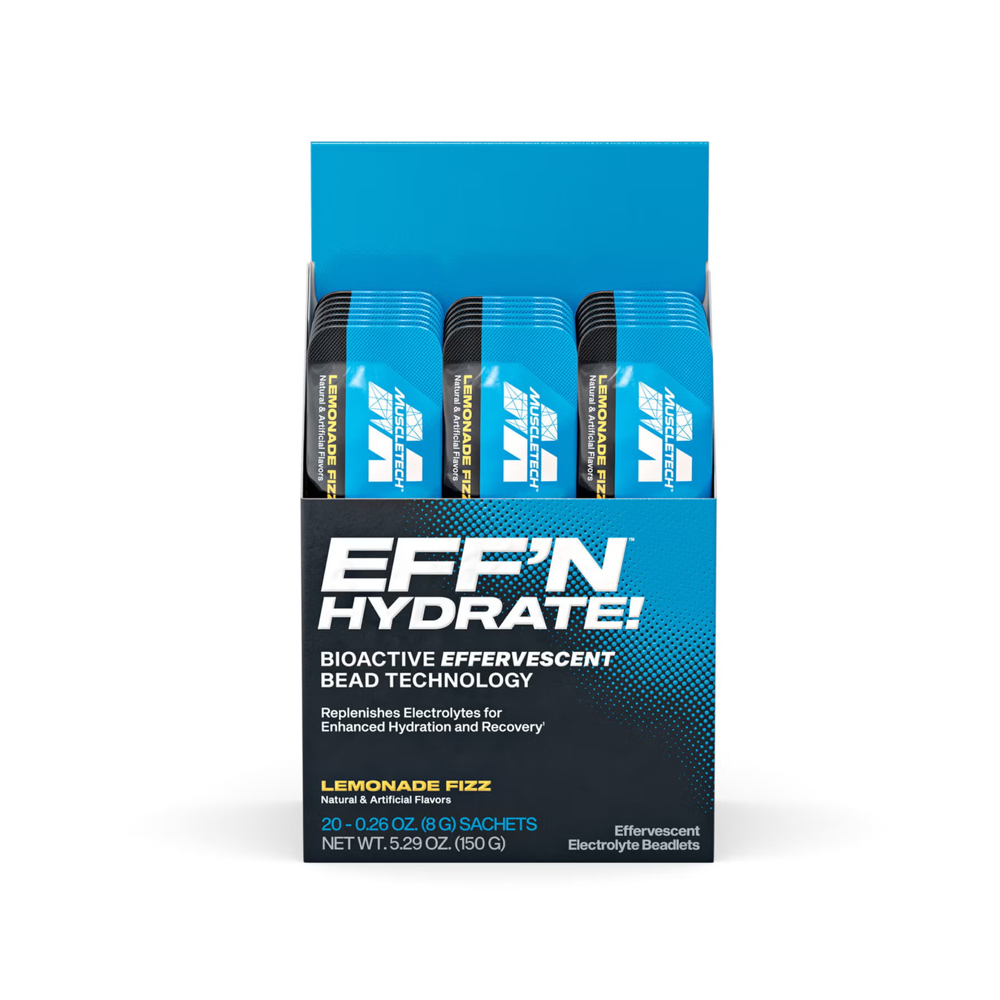MuscleTech Eff’n Hydrate - Elektrolit ve Hidratasyon Desteği(20 Servings)