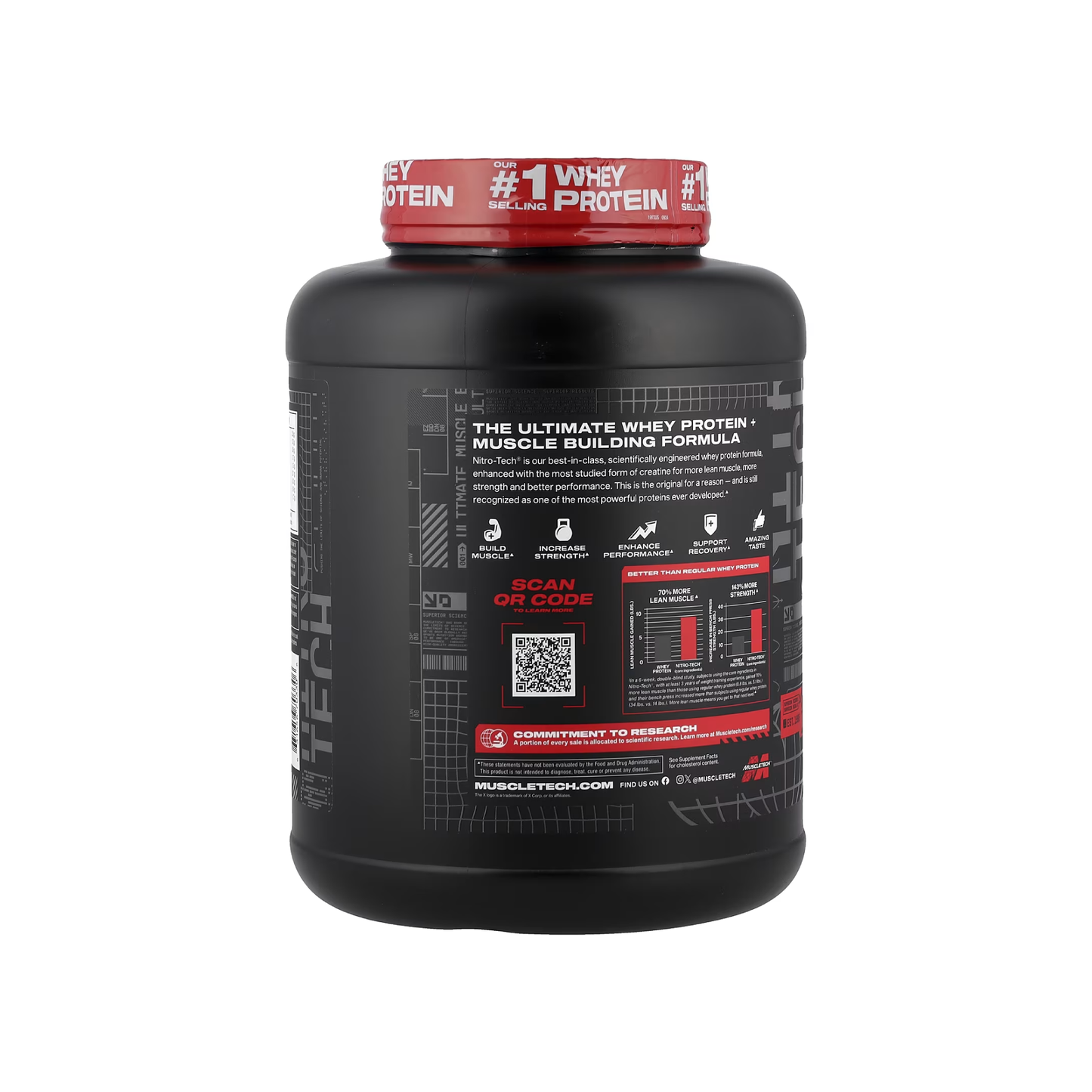 MuscleTech, Nitro-Tech™ Whey Kreatin Formülü Protein Tozu