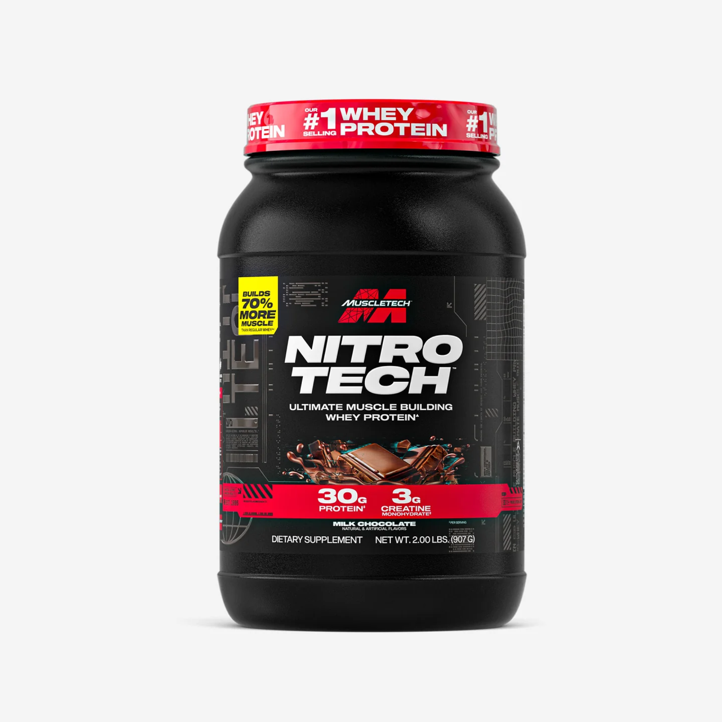 MuscleTech, Nitro-Tech™ Whey Kreatin Formülü Protein Tozu