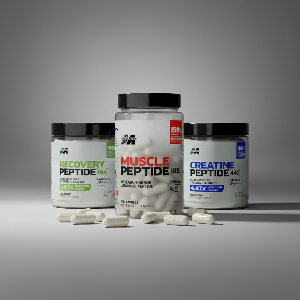 MuscleTech Peptide 3'lü Profesyonel Stüdyo Çekimi