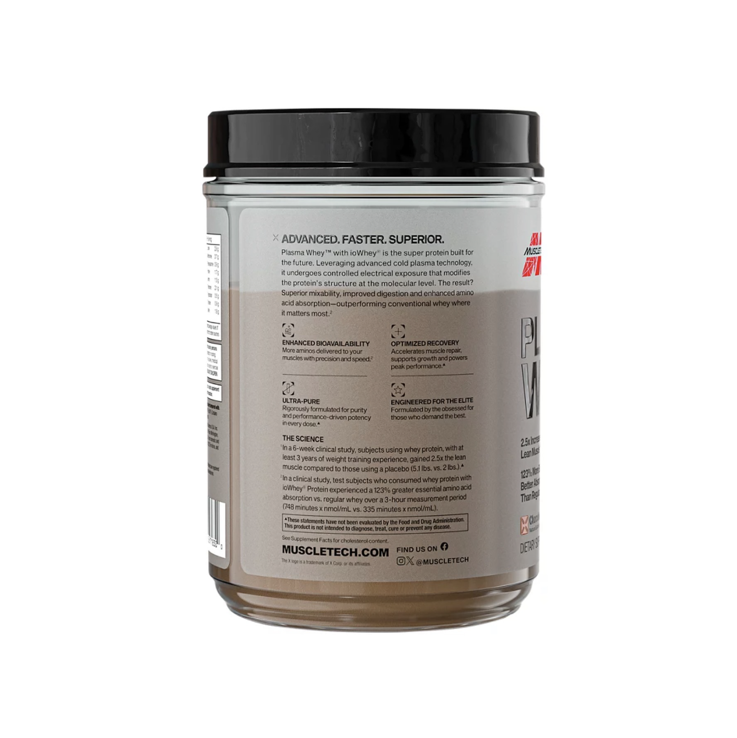 MuscleTech Plasma Whey – 30 gr İso Whey Protein (1.08 Lbs. / 470g)