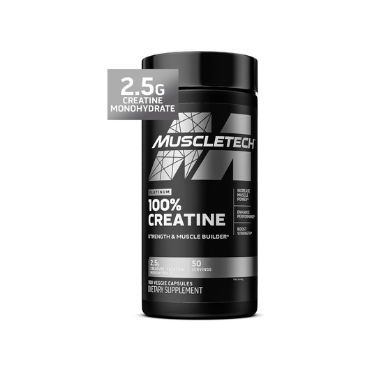MuscleTech Platinum %100 Kreatin Monohidrat Vejetaryen Kapsül - 100 Capsül