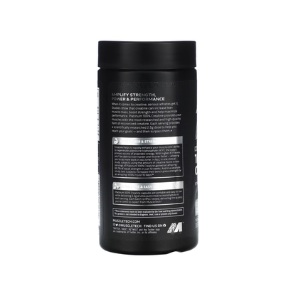 MuscleTech Platinum %100 Kreatin Monohidrat Vejetaryen Kapsül - 100 Capsül