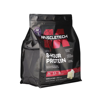 MuscleTech, Platinum 8-Hour Protein™ | 7 Farklı Formül Uzun Salınımlı Protein Tozu 4.6 lbs (2.09 kg)