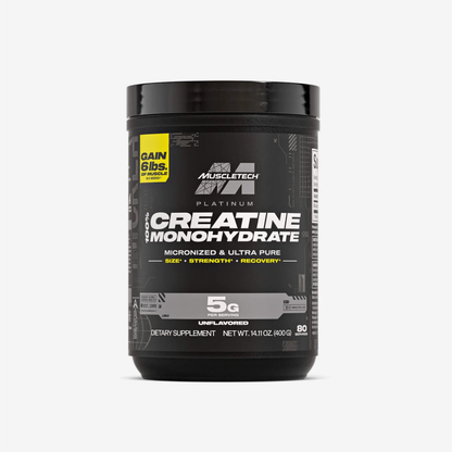 MuscleTech Platinum 100% Creatine Monohydrate Saf Kreatin Tozu 80 Servis (400 g)