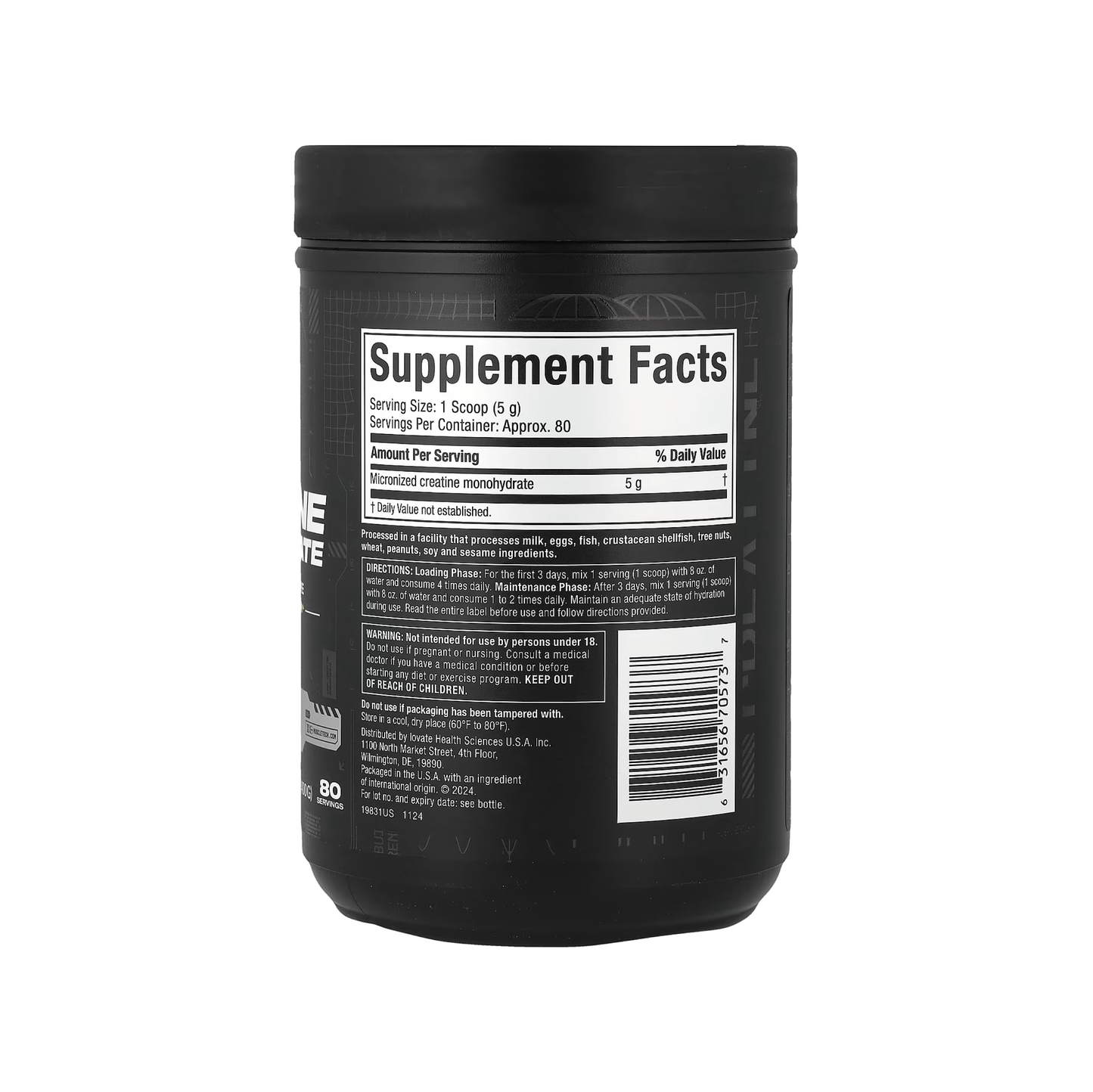 MuscleTech Platinum 100% Creatine Monohydrate Saf Kreatin Tozu 80 Servis (400 g)