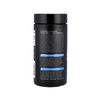 MuscleTech, Platinum Muscle Builder, 400 mg, 30/60 Rapid-Release Capsules