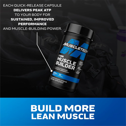 MuscleTech, Platinum Muscle Builder, 400 mg, 30/60 Rapid-Release Capsules