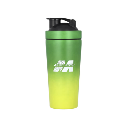 MuscleTech Premium Paslanmaz Çelik Shaker Şişesi (Mor/Pembe, 739 ml)