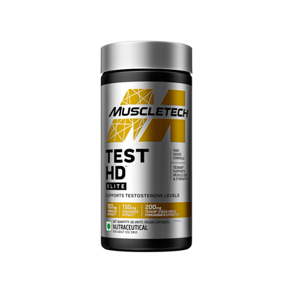 MuscleTech Test HD Elite Serbest Testosteron Güçlendirici - 120 Kapsül