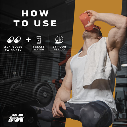 MuscleTech Test HD Elite Serbest Testosteron Güçlendirici - 120 Kapsül