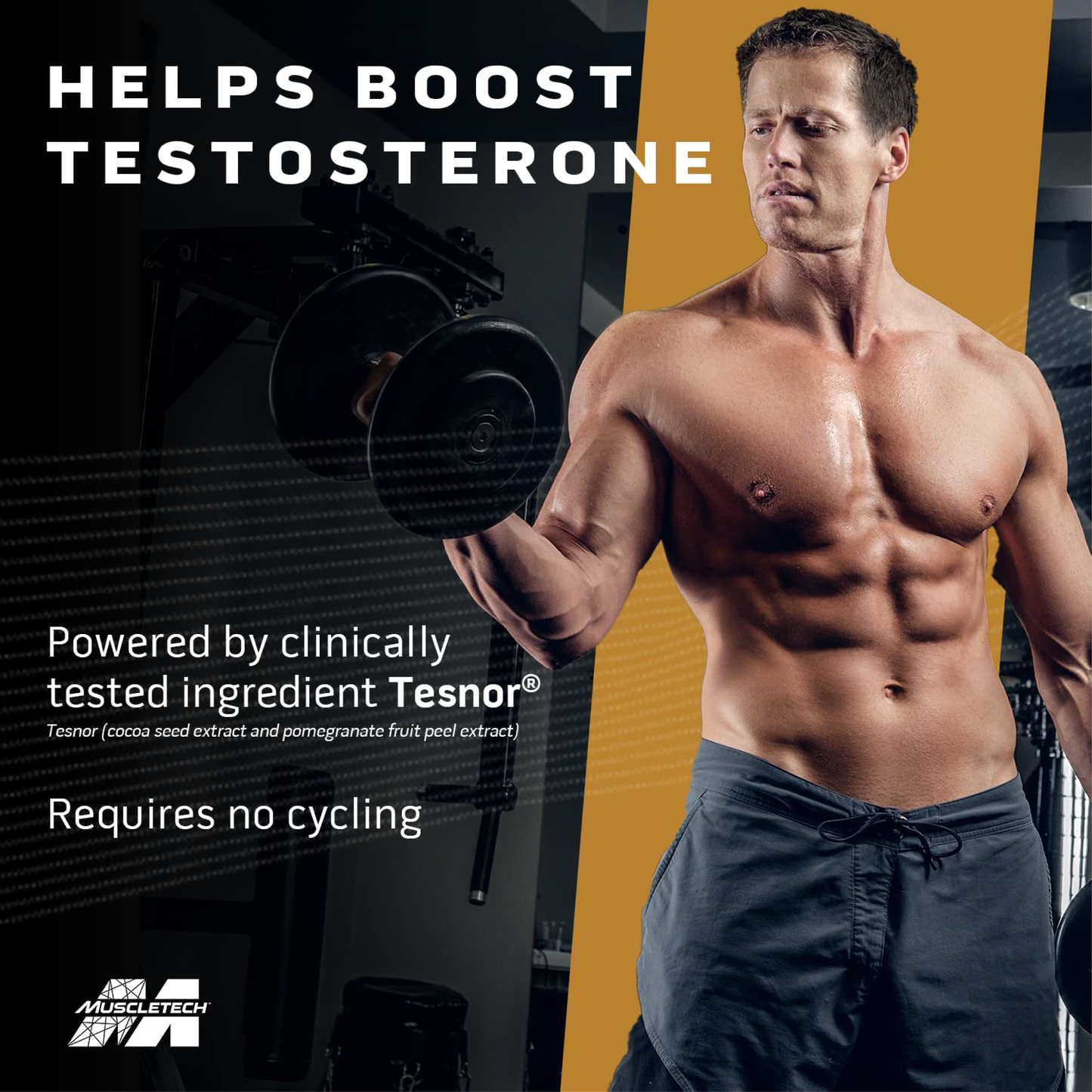 MuscleTech Test HD Elite Serbest Testosteron Güçlendirici - 120 Kapsül