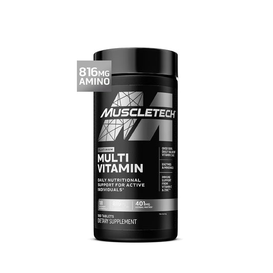 MuscleTech Platinum Multivitamin 18 Vitamin & Mineral Destekli Formül