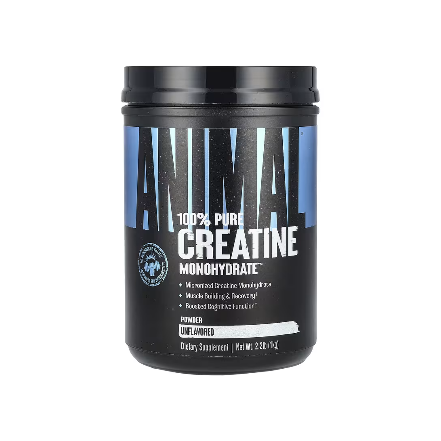 Animal 100% Pure Creatine Monohydrate™ Powder Unflavored 10.58 oz (300 g)