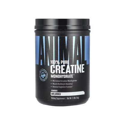 Animal 100% Pure Creatine Monohydrate™ Powder Unflavored 10.58 oz (300 g)